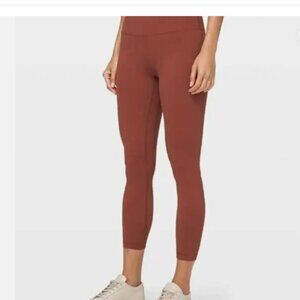 EUC Lululemon Align Pant 25” Rustic Clay Size 4